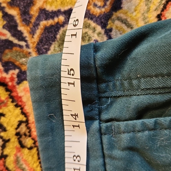 J. Crew High Rise Girlfriend Chino 4 Dark Teal - Picture 12 of 14